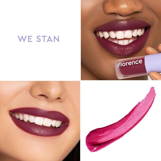 Florence by Mills - Be A VIP Velvet Liquid Lipstick We stan (berry) 1