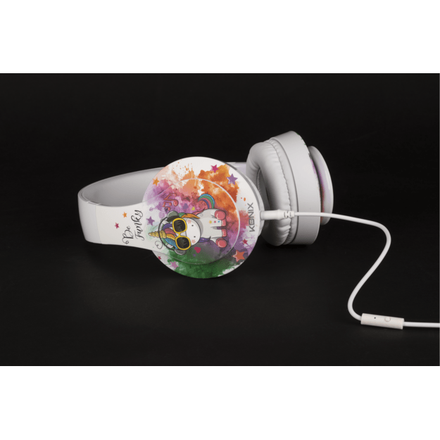 Konix Unik Wired Universal Headset Be Funky 18