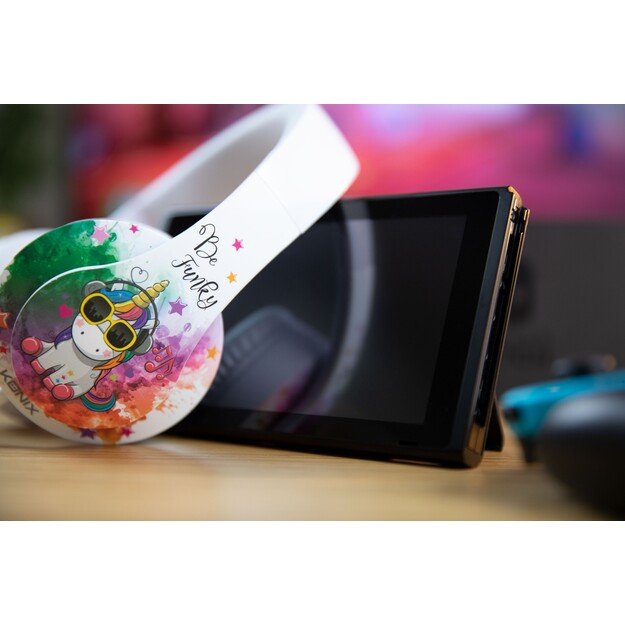 Konix Unik Wired Universal Headset Be Funky 9