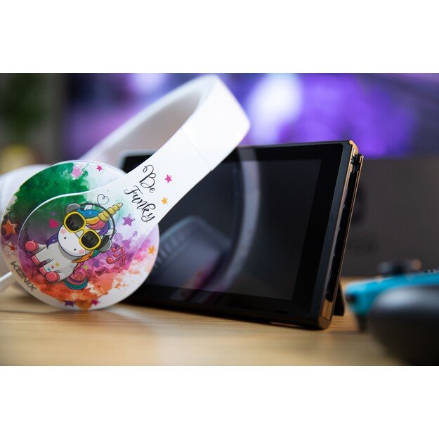 Konix Unik Wired Universal Headset Be Funky 17
