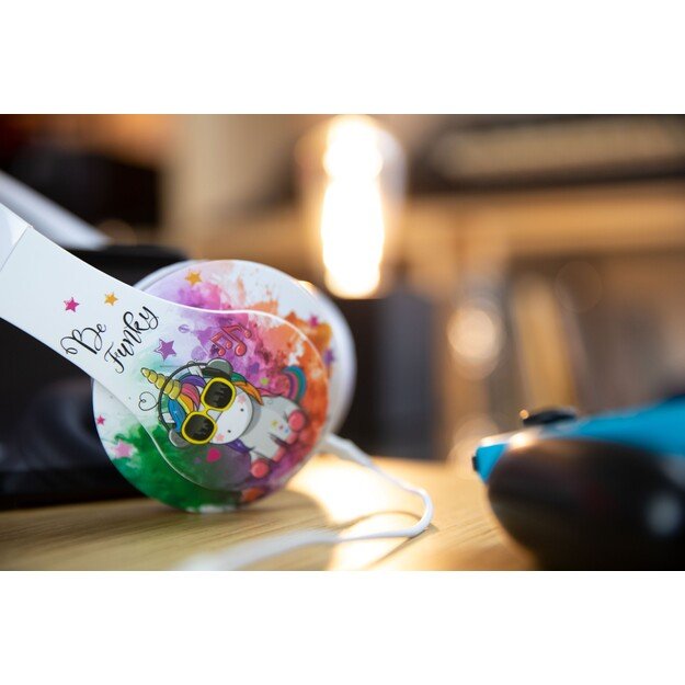 Konix Unik Wired Universal Headset Be Funky 14