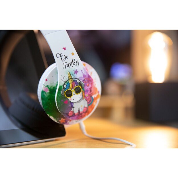 Konix Unik Wired Universal Headset Be Funky 13
