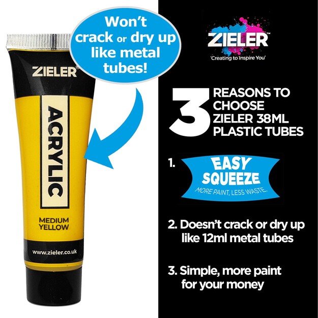 Zieler - Premium Acrylic Paint 10 pcs. (609299265) 2