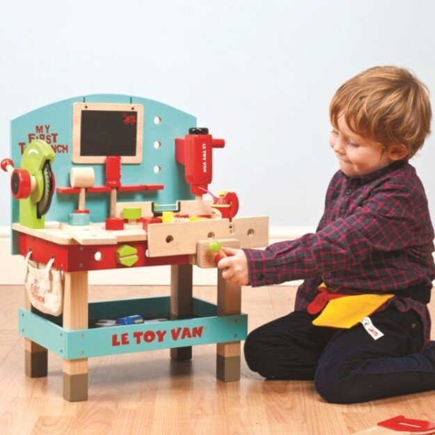 Le Toy Van - My First Wooden Tool Bench (Ltv448) 2
