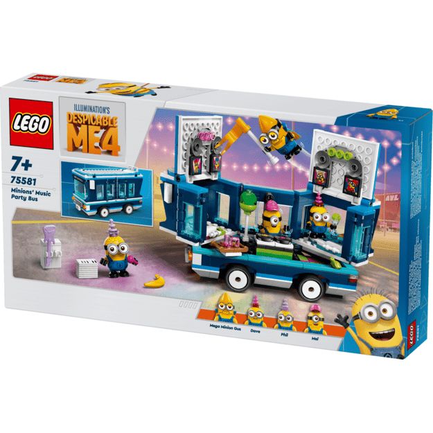 LEGO Minions - Minions' Music Party Bus (75581) 6