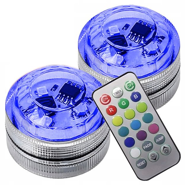 2 x RGB LED bandomoji lemputė, skirta automobilio vidaus patalpoms 14