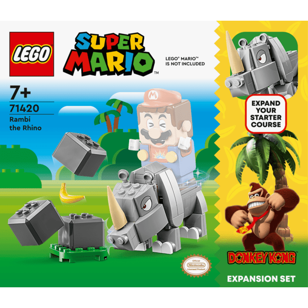 LEGO Super Mario - Rambi the Rhino Expansion Set (71420) 7