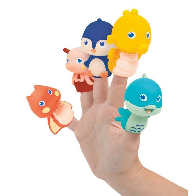 Ludi - Bath book and Finger figures  - (LU40018) 1