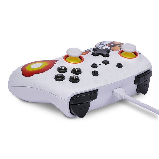PowerA Enhanced Wired Controller for Nintendo Switch - Fireball Mario 4