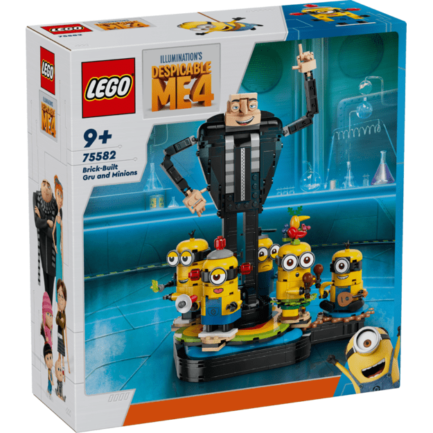 LEGO Minions - Brick-Built Gru and Minions (75582) 2