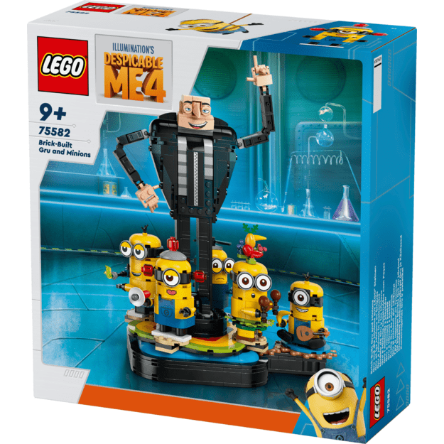 LEGO Minions - Brick-Built Gru and Minions (75582) 3