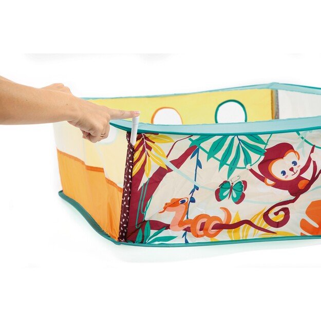 Ludi - Playpen with balls - Jungle - (LU20018) 2