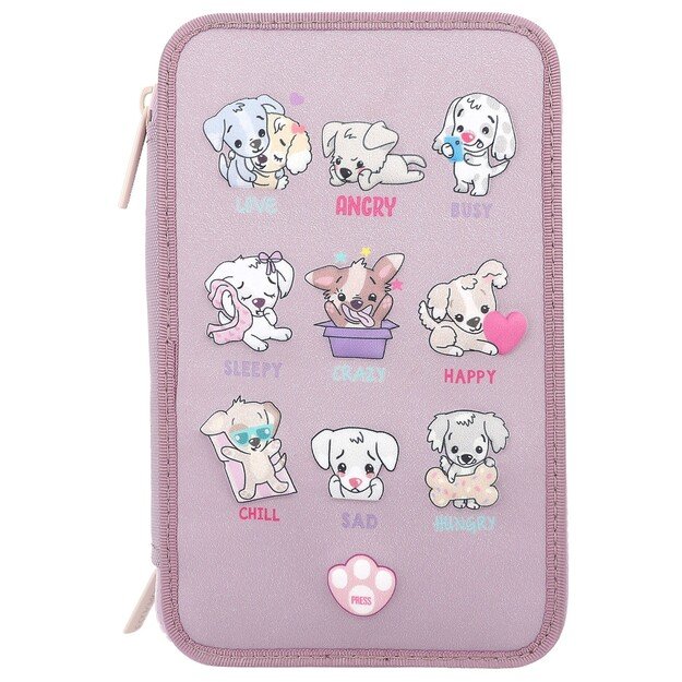 TOPModel Triple Pencil Case LED Dog Mood barometer ( 0412843 ) 2