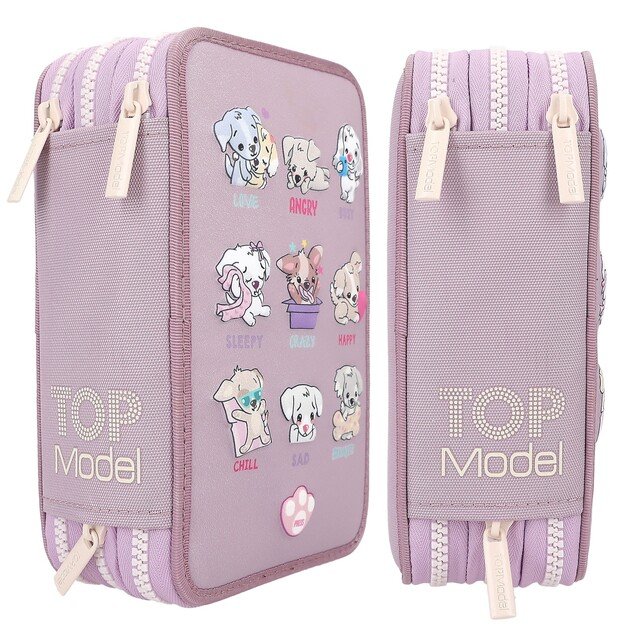 TOPModel Triple Pencil Case LED Dog Mood barometer ( 0412843 ) 6
