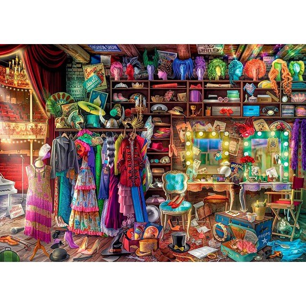 Ravensburger - Amiee Stewart Backstage 1000p - (10217517) 2