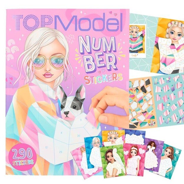 TOPModel - Number Sticker Fantasy - ( 0412485 ) 4