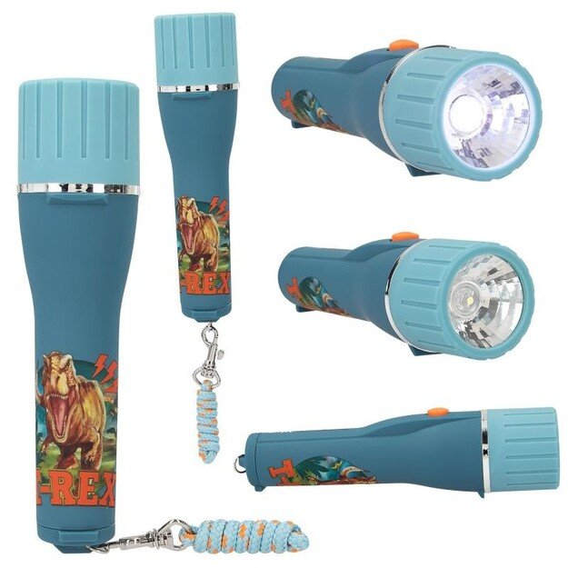 Dino World - Torch With Timer - ass. ( 0412641 ) 2