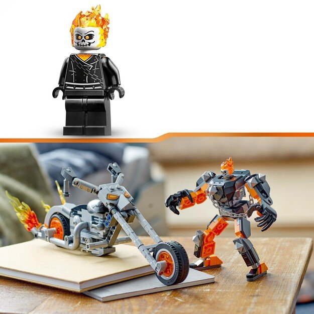 LEGO Super Heroes - Ghost Rider's Battlerobot & Motorcycle (76245) 6