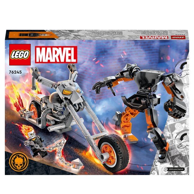 LEGO Super Heroes - Ghost Rider's Battlerobot & Motorcycle (76245) 8
