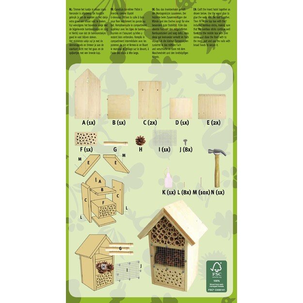 Gardenlife - Insekthotel (KG153) 1