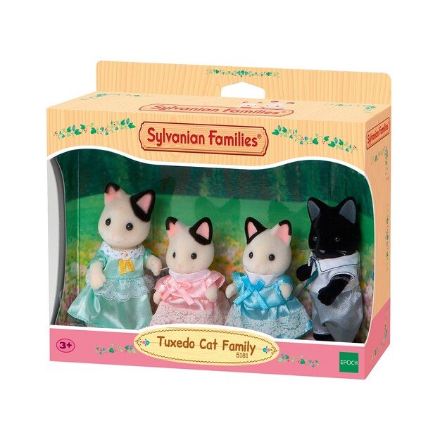 Sylvanian Families - Tuxedo Cat Family (5181) 1