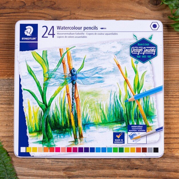 Staedtler - Watercolor colored pencil, 24 pcs (14610C M24) 5