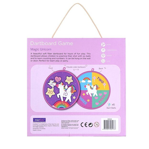 mierEdu - Dartboard Game - Magic Unicorn (ME513) 5