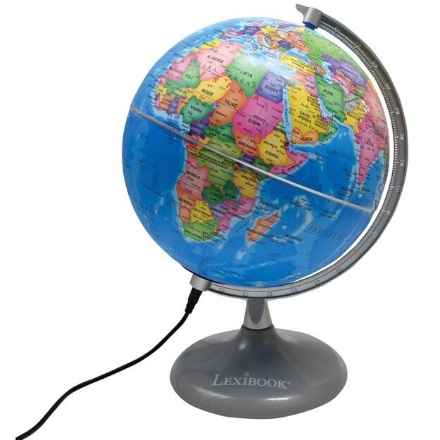 Lexibook - Luminous Day & Night Globe (NLJ185NO) 1