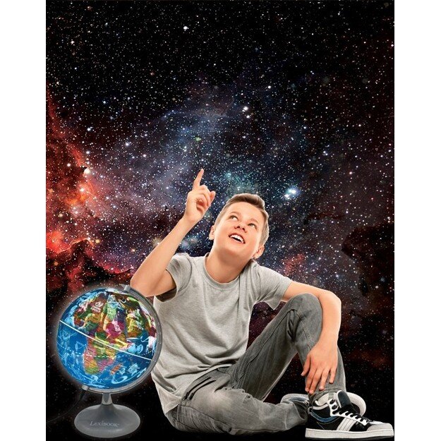 Lexibook - Luminous Day & Night Globe (NLJ185NO) 4