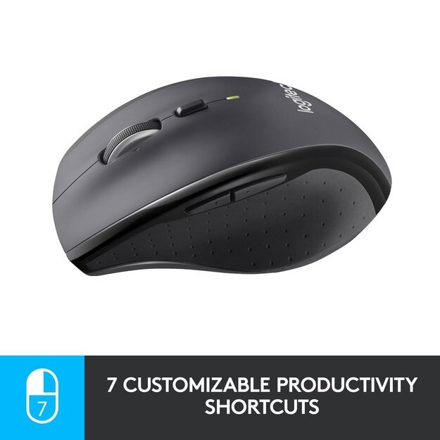 Logitech M705 wireless mouse Silver 2