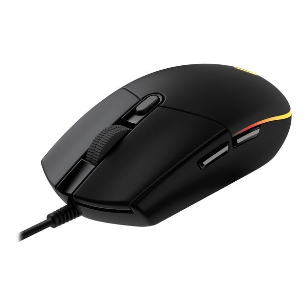 Logitech - G203 LIGHTSYNC Gaming Mouse Black 8