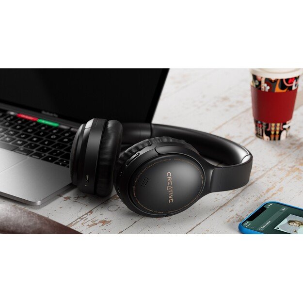 Creative - Zen Hybrid Wireless Over-ear Headphones ANC, Black 2