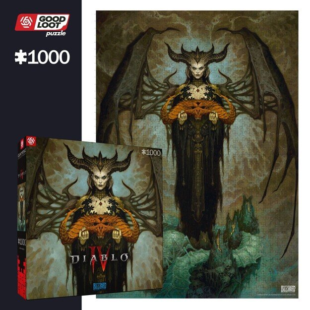 GAMING PUZZLE: DIABLO IV LILITH PUZZLES - 1000 11