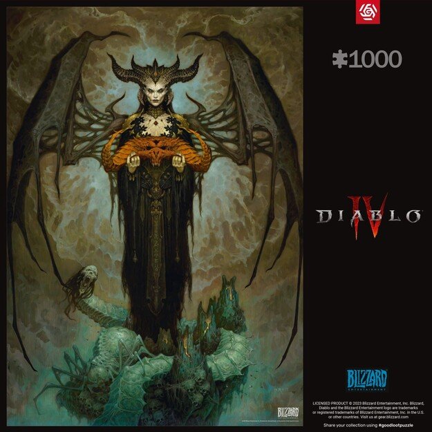 GAMING PUZZLE: DIABLO IV LILITH PUZZLES - 1000 8