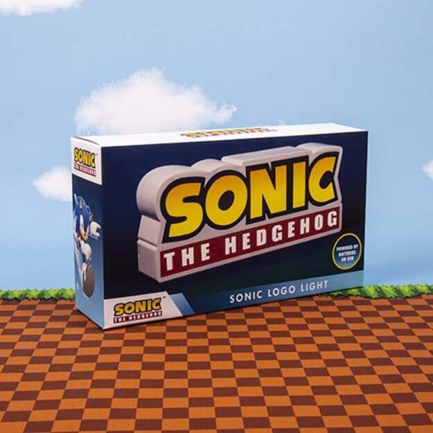 Sonic The Hedgehog Logo Light 3