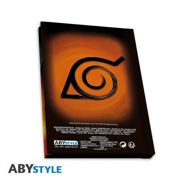 NARUTO SHIPPUDEN - Pck Mug320ml + Keyring PVC + Notebook Naruto 7