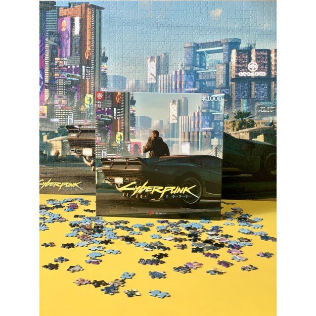 GAMING PUZZLE: CYBERPUNK 2077: MERCENARY ON THE RISE PUZZLES - 1000 1