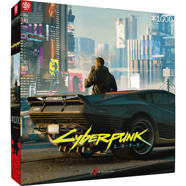 GAMING PUZZLE: CYBERPUNK 2077: MERCENARY ON THE RISE PUZZLES - 1000 4