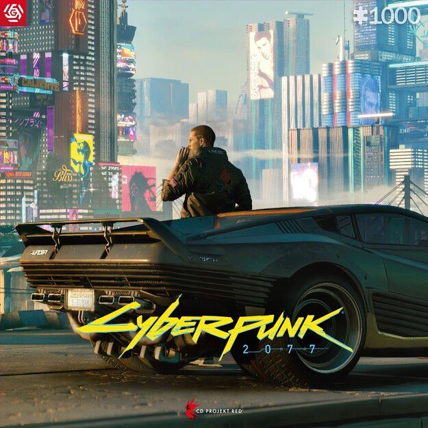 GAMING PUZZLE: CYBERPUNK 2077: MERCENARY ON THE RISE PUZZLES - 1000 3