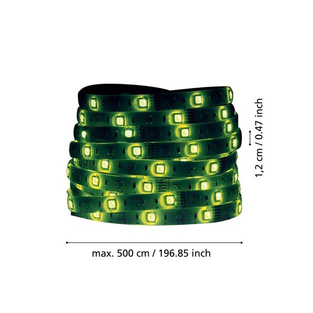 EGLO - Stripes-Z light strip white L500 - RGB + TW - Zigbee, Bluetooth 2