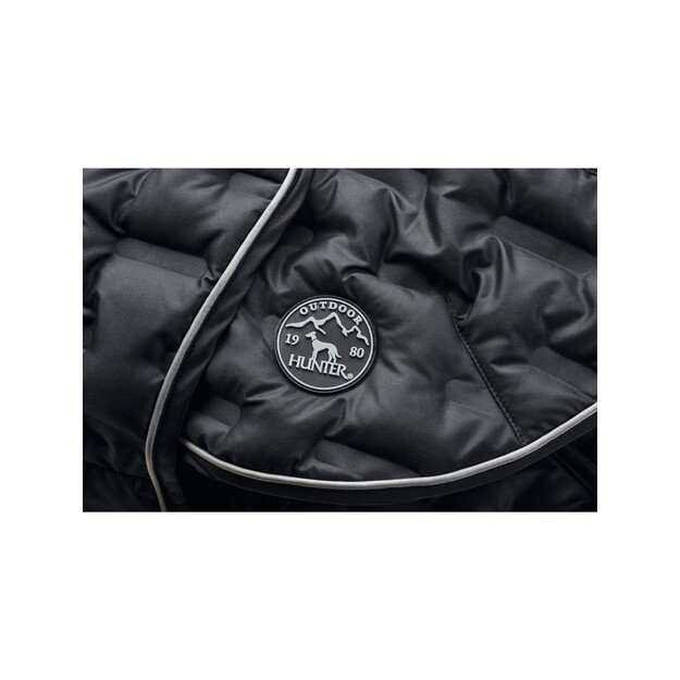 Hunter - Dog Coat Monaco 45cm , Black - (67673) 4
