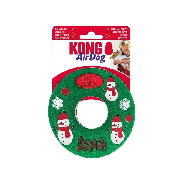 KONG - Holiday Airdog donut M 12X12X4,5Cm 1