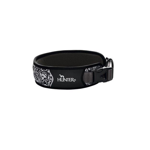 Hunter - Collar Divo Reflect S, black/grey - (68964) 3