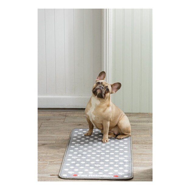 Pet Rebellion - Barrier Rug - Dotty grey - 45x100cm - (869134133545) 1