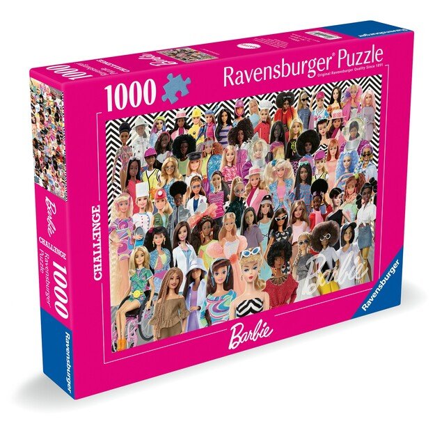 Ravensburger - Puzzle Barbie Challenge 1000p (12000593) 2