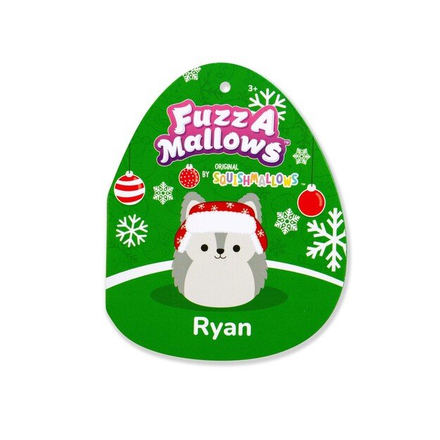 Squishmallows 30 cm P21 Fuzz A Mallows Ryan Husky (219006) 4