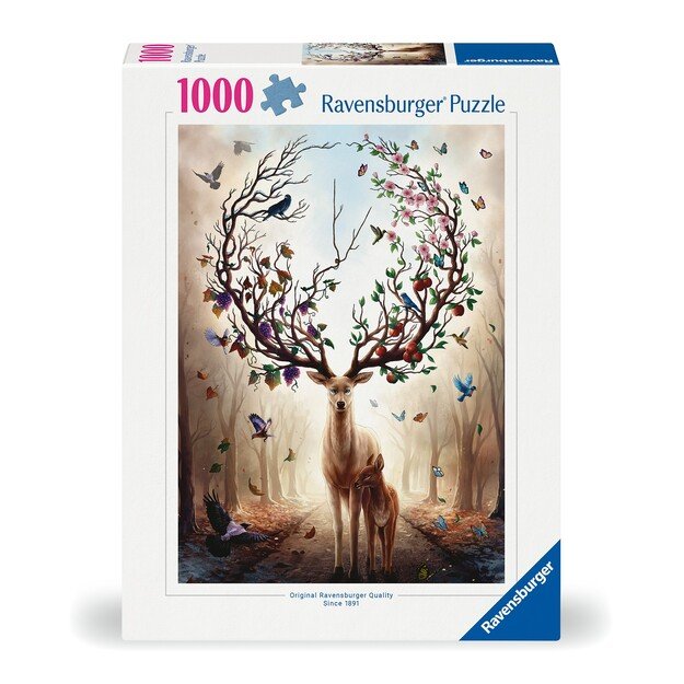 Ravensburger - Puzzle Fantasy Deer 1000p (12000459) 1
