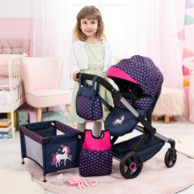 Bayer - Dolls pram Xeo mega set (17054AB) 2