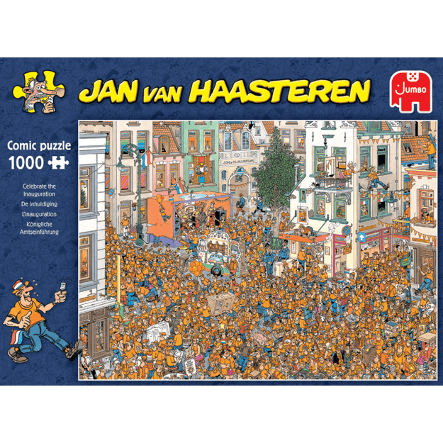 Jan Van Haasteren - Celebrate the Inauguration (1000 Pieces) (1119801838) 1