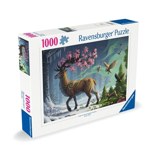 Ravensburger - Puzzle Spring Deer 1000p (12000616) 1